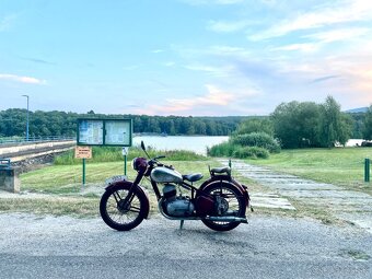 jawa perak 350 povodny autenticky stav s tp - 9