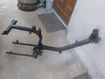 Predám rám so zadnou vidlicou na Jawa 23 mustang - 9