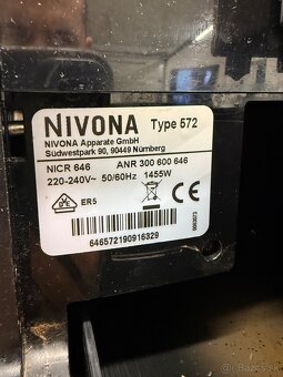 Nivona NICR 646 automaticky kavovar - 9