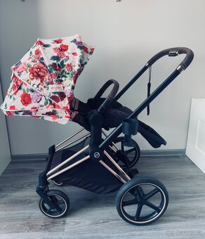 Športový kočík Cybex priam Spring blossom s príslušenstvom - 9