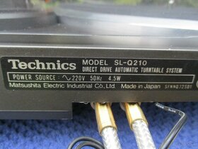 Technics SL-Q 210 - 9