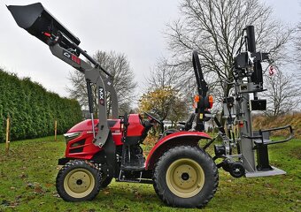Štiepačka za traktor + elektromotor JANSEN TS-30K 30 ton - 9