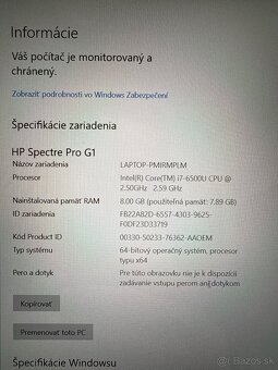 HP SPECTRE PRO G1 - 9