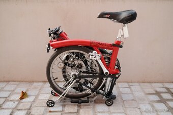 Predám skladací bicykel Brompton MK2 (BS6102), 3-speed - 9