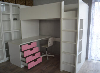 poschodová posteľ s matracom - stuva - 9