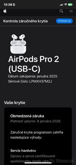 AirPods Pro 2 (USB‑C) – Úplne nové, originál - 9