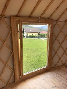 Jurta - nová a nepostavená ke skvělému bydlení průměr 8m50m2 - 9