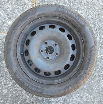 PLECHOVÉ DISKY 5x112 R16 S PNEU 205/55 R16 - 9