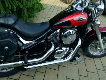 KAWASAKI VN 800 CLASSIC, /r. 2000, naj: 19.600km,TOP krásny. - 9