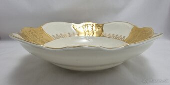 Staré porcelánové taniere a misa -motív  3 .grácií - 9