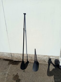 Paddleboard fialovy s obojstrannym veslom - 9