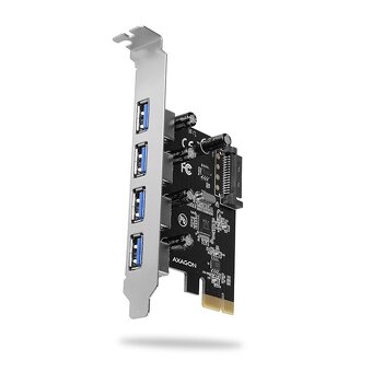 AXAGON PCEU‑430VL – USB 3.0 PCIe karta, nepoužitá - 9