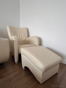 Predám kožený gauč PHASE v tvare L - 9