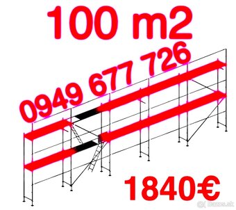 Predám lešenie kvalitne ,certifikované , pozink - 9