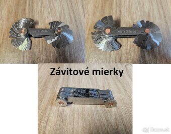 Závitové sústružnícke nože - vonkajšie / stúpanie 0,5-3mm - 9