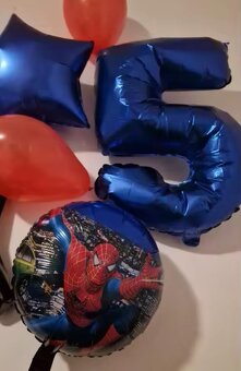Nové veľké balóny Spiderman 78cm- sada AŽ 15/16 kusov - 9