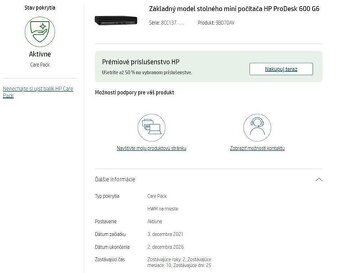 HP ProDesk 600 G6 Mini HTPC - záruka 03/ 2027+DVDRW mechani - 9