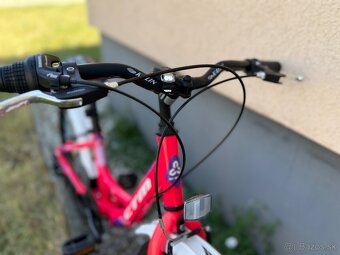Ružový CTM Ellie 20” – krásny detský bicykel - TOP stav - 9