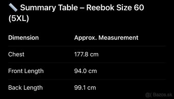 Reebok NFL dres Chicago Bears #71 - Veľkosť 60 (5XL) - 9