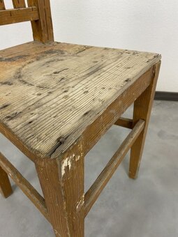 Ľudové stoličky set 4ks - 9