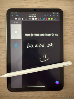 iPad mini WiFi 128 GB vesmírno sivý 2024 - 9
