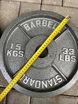 ‼️✅Olympijske kotuce/ Barbell Standard - 9