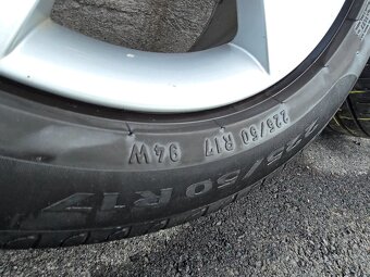 Letne kolesa Skoda Octavia 5x112 r17 Skoda DENOM 225/50 r17 - 9