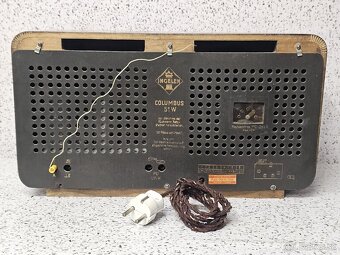 ☆ Starožitné elektronkové radio INGELEN COLOMBUS 51W - 9
