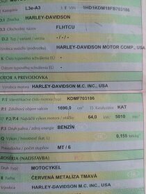 Harley Davidson Electra glide+ vymena za karaván - 9