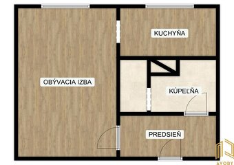NA PREDAJ 1 - IZB. BYT (37m2) BRATISLAVA , MAMATEYOVA UL. - 9