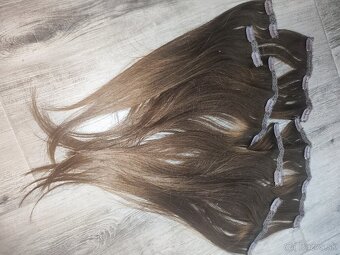 100% human hair príčesok - 9