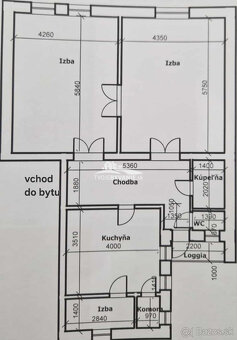 TOP cena - 3-izbový byt na Krivej v centre mesta - 9