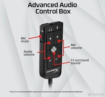 Predám slúchadlá HyperX Cloud II - 9