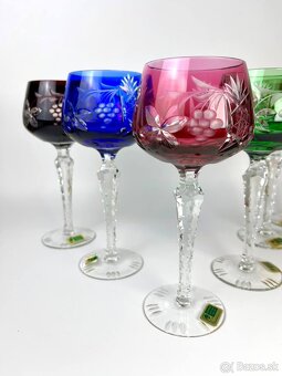 Krištáľové poháre na víno Lausitzer - 9