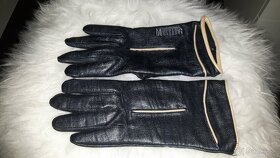 Koženné rukavice Mustang dámske - 9