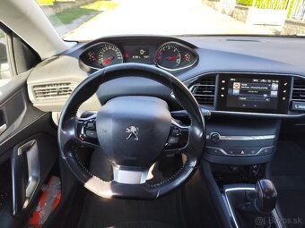 Peugeot 308 1.6 HDi, r.v. 2015, 1.majiteľ, kúpené v SR - 9