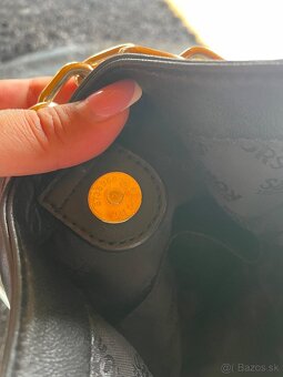 Michael Kors čierna kožená kabelka - 9