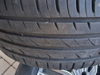 Predám disky+ pneu na HONDA 235 55 r19, 5x114,3 - 9