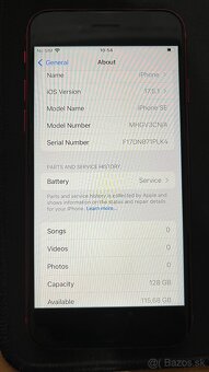 Apple iphone SE 2020 128GB Red - cerveny - 9
