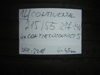 Continental ContiEcoContact 5 215/55 R17 94V č.1L - 9