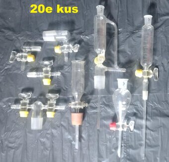 Chemické sklo /výveva vodná / Nástavec extrakčný .... - 9