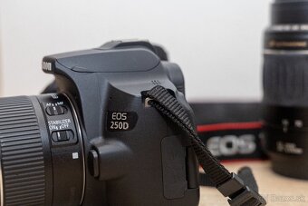 Zrkadlovka Canon EOS 250D s dvomi objektívmi - 9