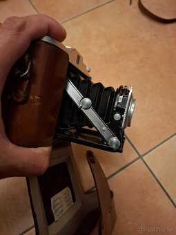 Starý mechový fotoaparát Agfa Agnar - 9
