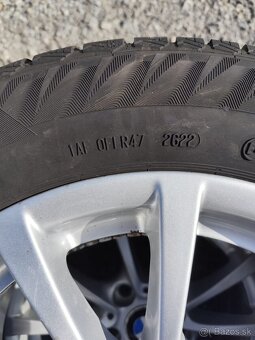 BMW disky 5x120 + Zimné pneumatiky 225/55 R16 s TPMS - 9