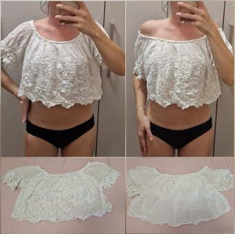 topy, croptopy, tielka, blúzky - 9