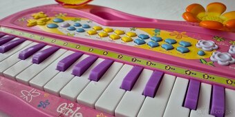 detský klavír + kočík pre bábiku - 9