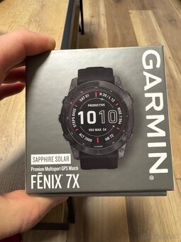 Garmin fenix 7X Sapphire Solar - Titan Carbon - 9