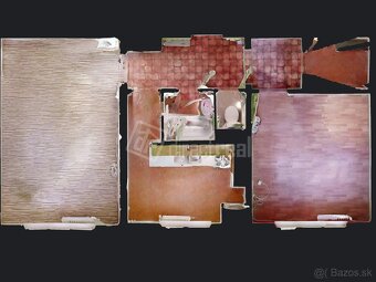 Dvojizbový byt na Rúbanisku I v pôvodnom stave - 9