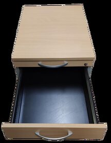 Kancelárska skrinka pod stôl na koliečkach - 9