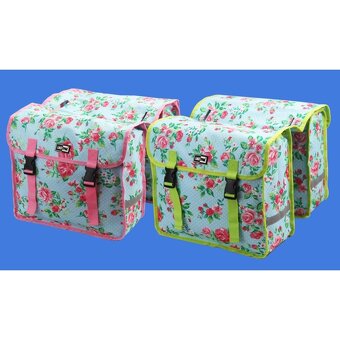 Dvojitá taška na zadný nosič bicykla 32 litrov LASTPACK nová - 9